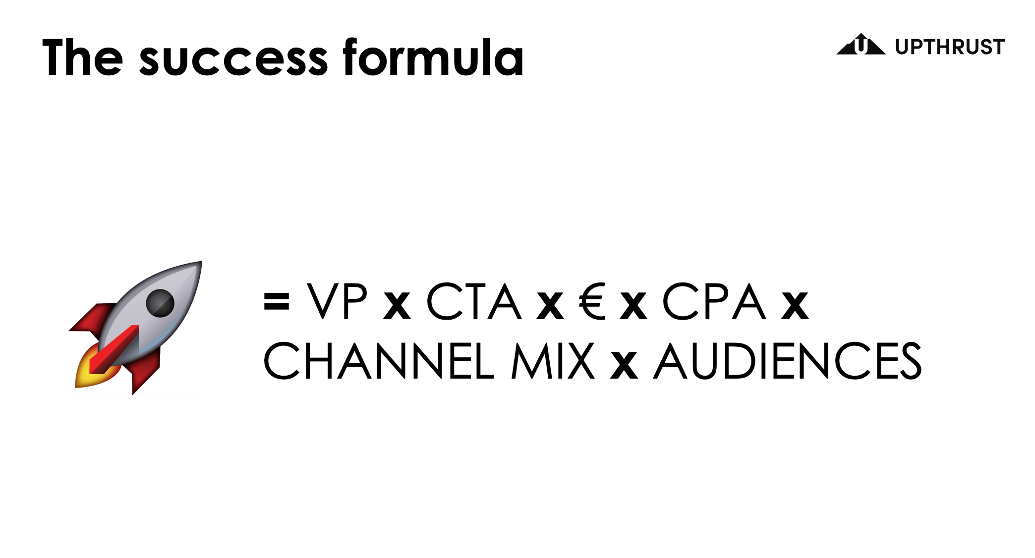 Growth Marketing Formula